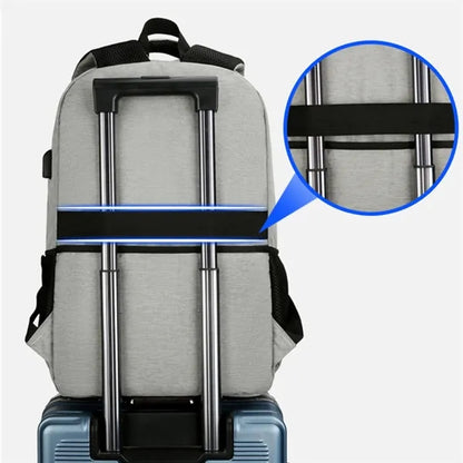 Insulated Laptop Backpack W/ Cooler USB Port Headphone Jack