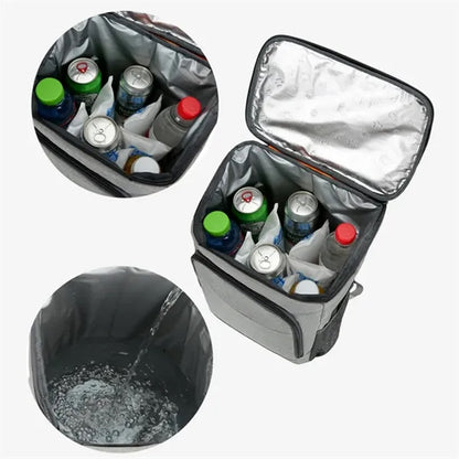 Insulated Leakproof Cooler Backpack Camping Picnic Travel