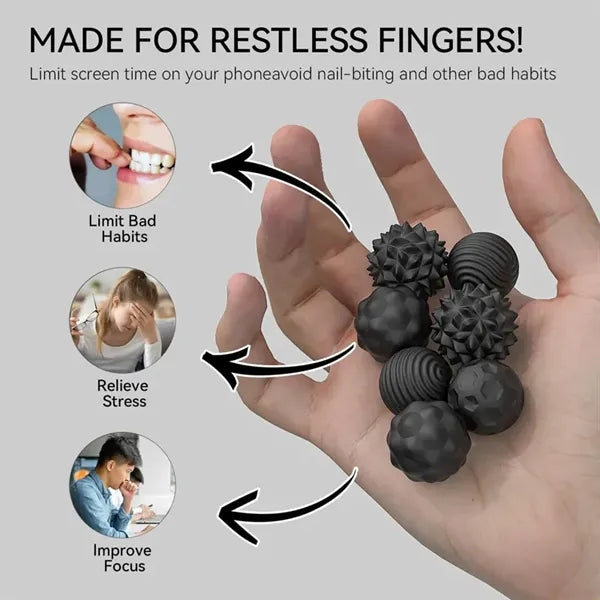 Silicone Sensory Magnetic Balls