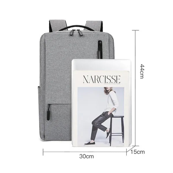 15.6 In Waterproof Business Laptop Backpack W/ USB Charging