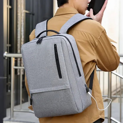 15.6 In Waterproof Business Laptop Backpack W/ USB Charging