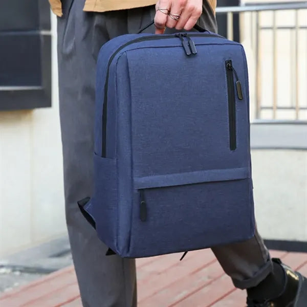15.6 In Waterproof Business Laptop Backpack W/ USB Charging