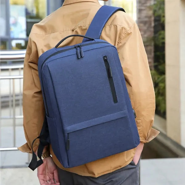 15.6 In Waterproof Business Laptop Backpack W/ USB Charging