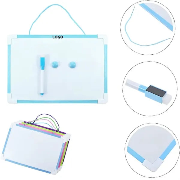 Small Magnetic Whiteboard with Marker