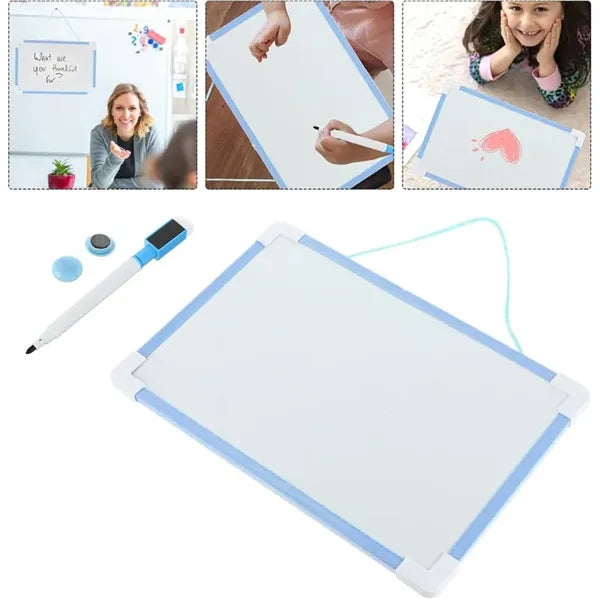 Small Magnetic Whiteboard with Marker