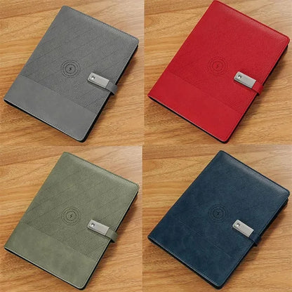 Premium Charging Notebook Gift Set with Power Bank