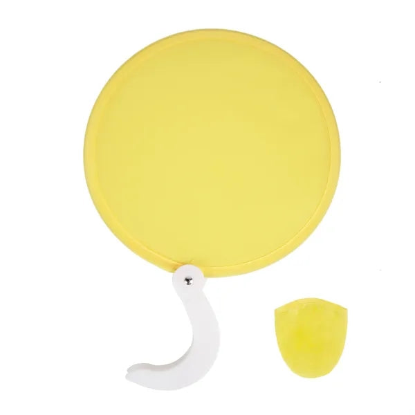 Foldable Handle Fan with Pouch