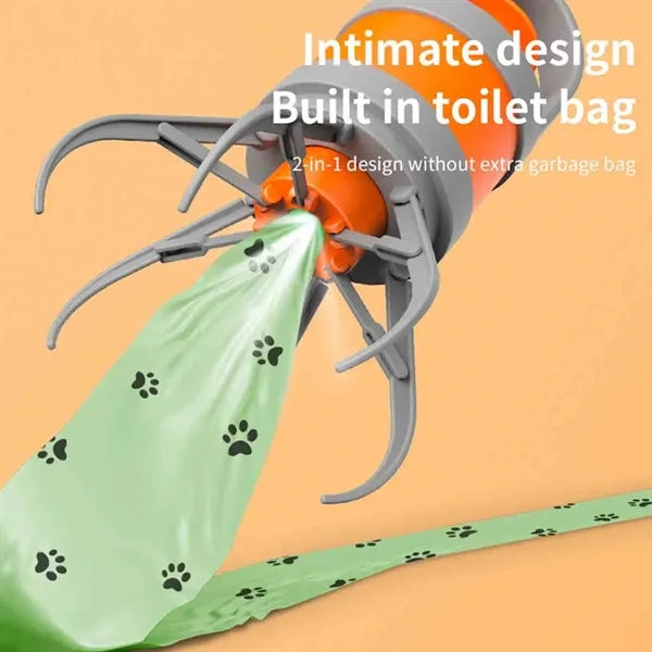 Portable Pet Pooper Scooper with Waste Bags
