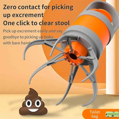 Portable Pet Pooper Scooper with Waste Bags