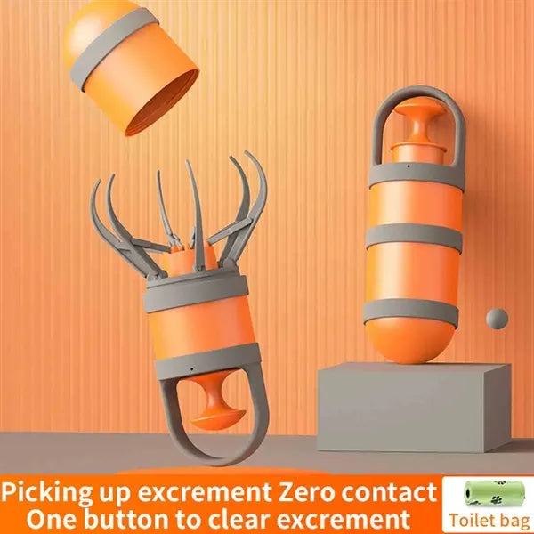 Portable Pet Pooper Scooper with Waste Bags