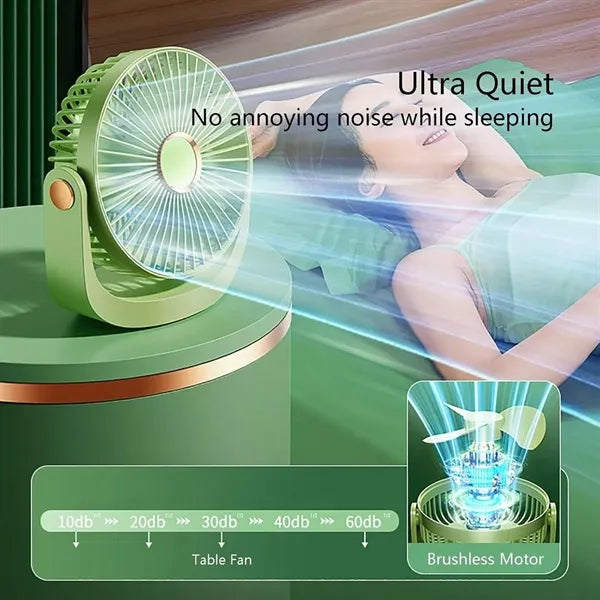 USB Rechargeable Desk Fan