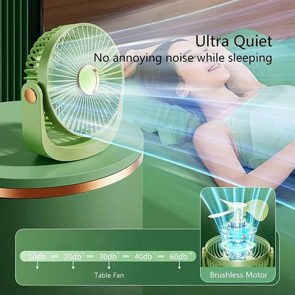 USB Rechargeable Desk Fan