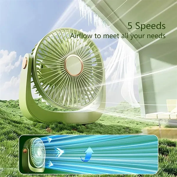USB Rechargeable Desk Fan