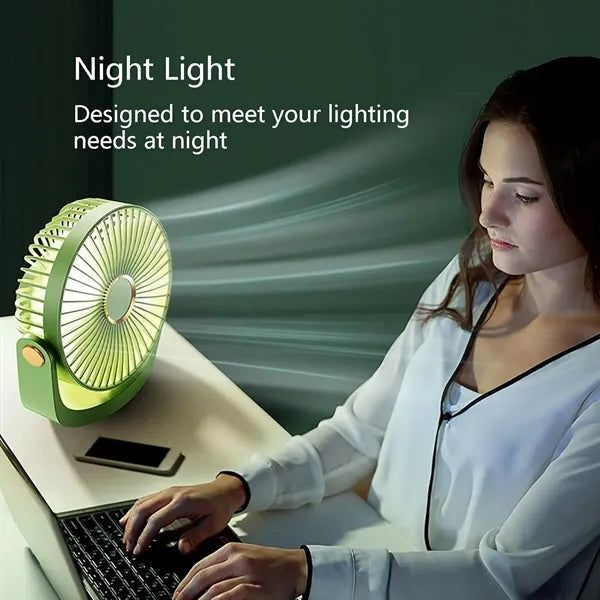 USB Rechargeable Desk Fan