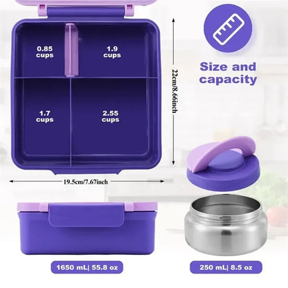 Insulated Lunch Box with Leak Proof