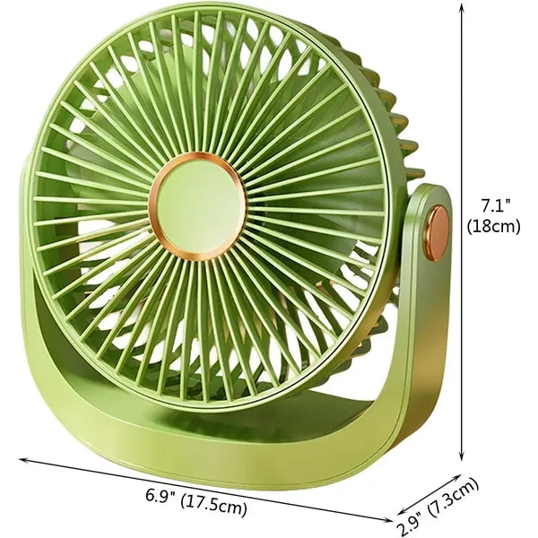 USB Rechargeable Desk Fan