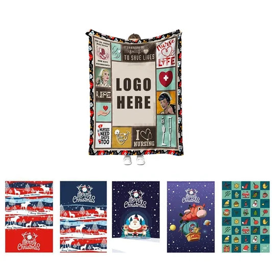 Personalized Picture Flannel Blanket