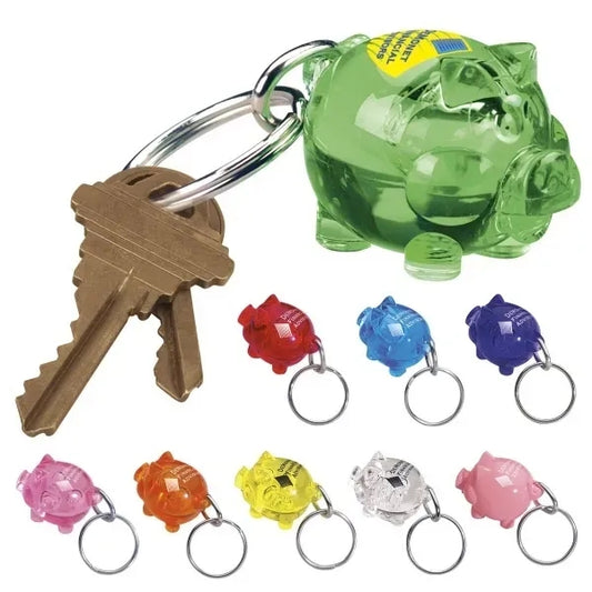 Acrylic Piggy Keychain