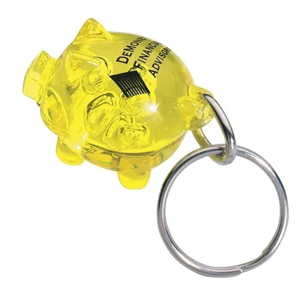 Acrylic Piggy Keychain