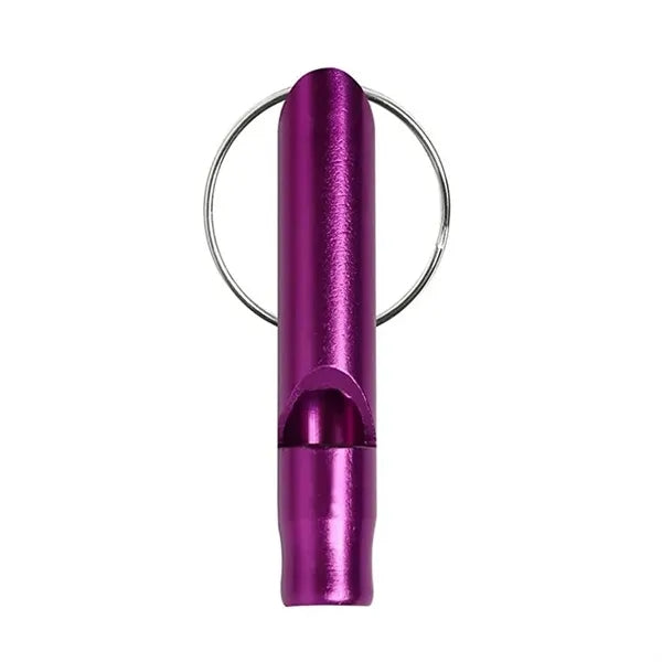 Aluminum Whistle Keychain