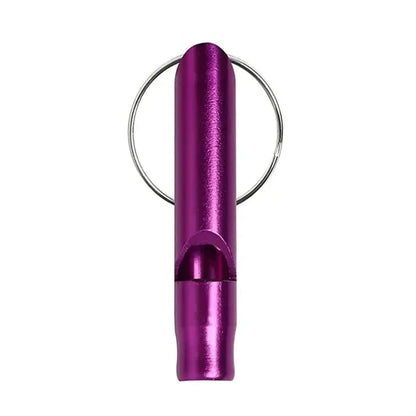 Aluminum Whistle Keychain