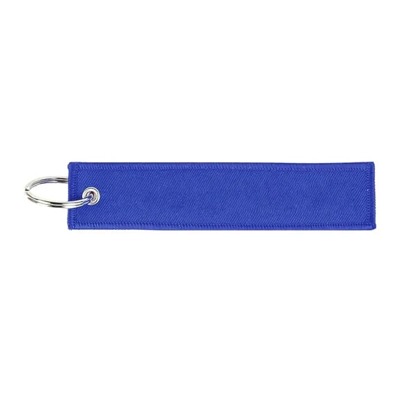 Woven Luggage Keychain Tag