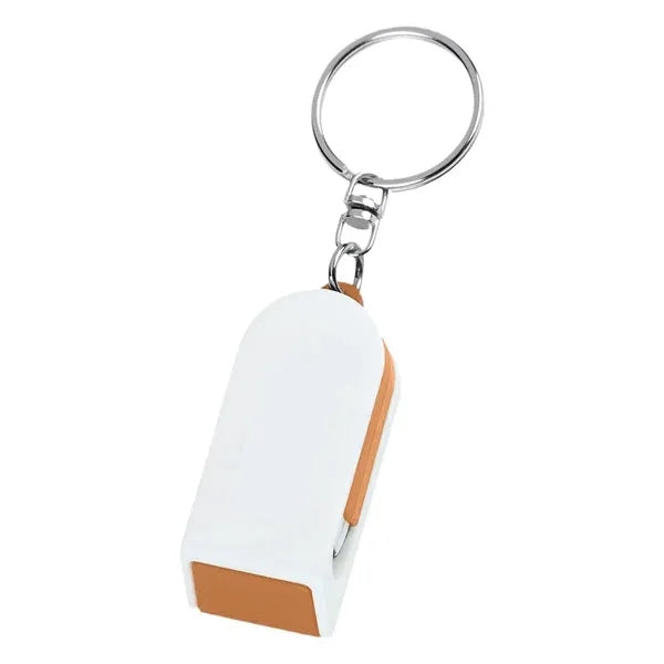 Phone Stand And Screen Cleaner Combo Key Chain
