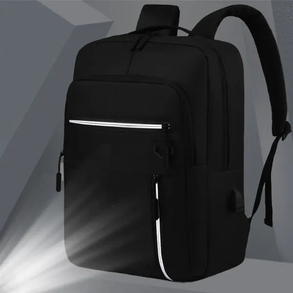 Travel Business College Laptop Backpack W/ USB Port