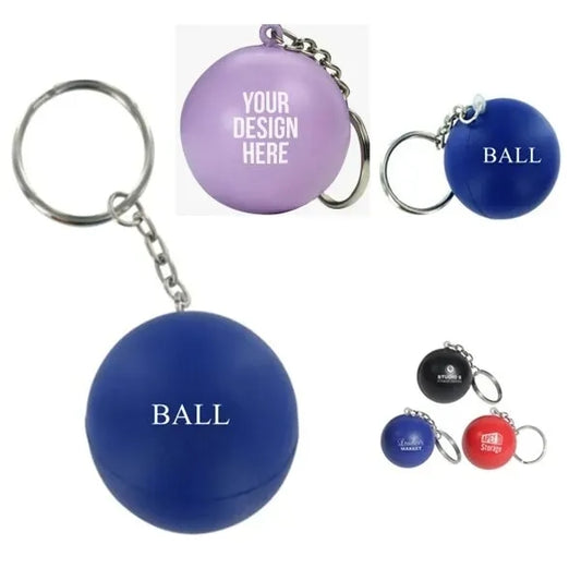 Stress Ball Key Chain