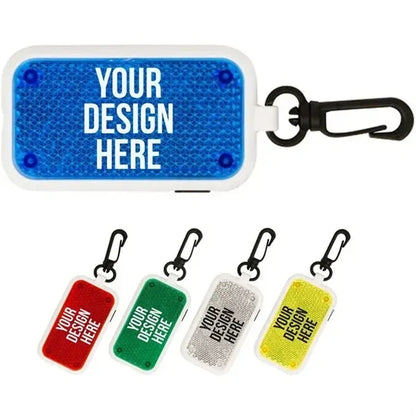 Flashing LED Safety Reflector