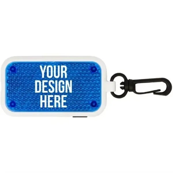 Flashing LED Safety Reflector