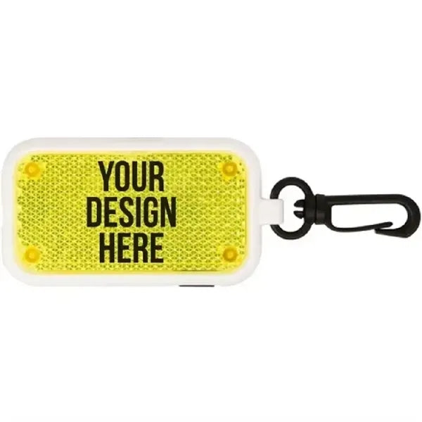 Flashing LED Safety Reflector