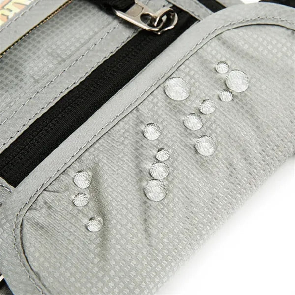 RFID Blocking Neck Passport Wallet Crossbody Travel Pouch