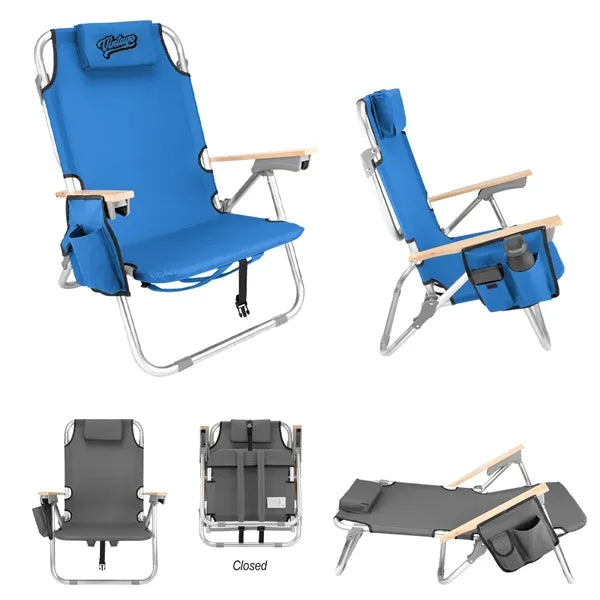 PORTABLE RECLINING BEACH CHAIR