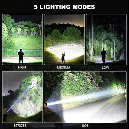 Rechargeable LED Flashlights with USB Cable