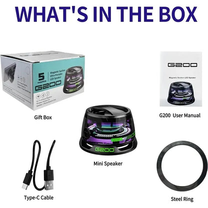 Portable Mini Bluetooth Speaker with Phone Stand