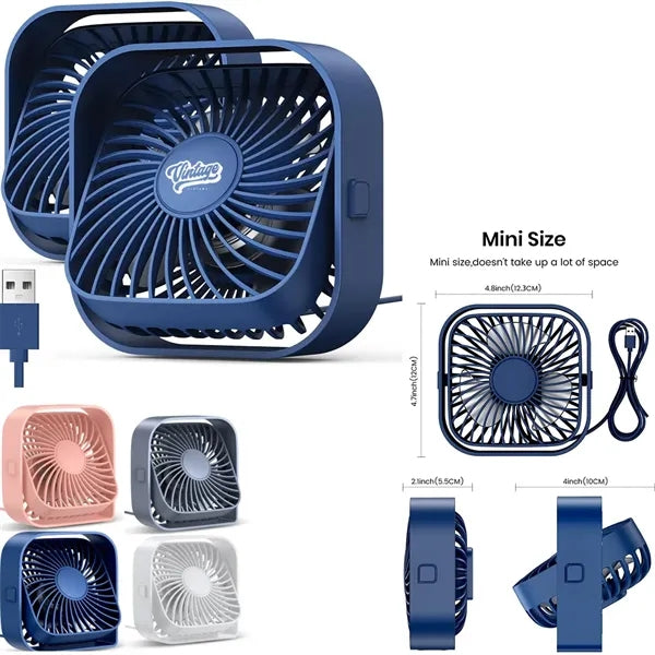 USB Office Table Desk Fan