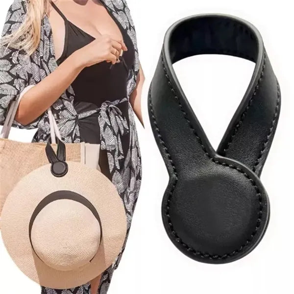 PU Leather Hat Clip