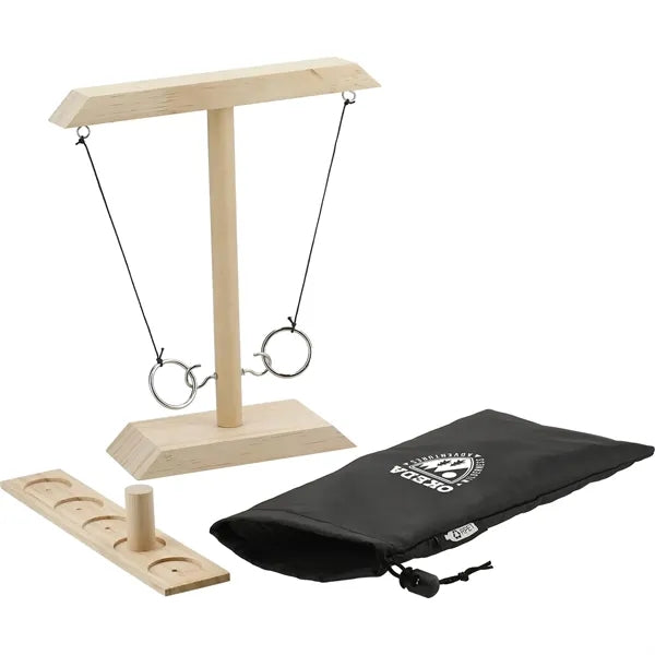 Wooden Ring Toss Game