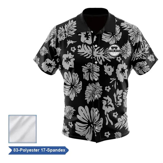 Sublimation Premium Poly Spandex Camp Shirt - Men, Women,