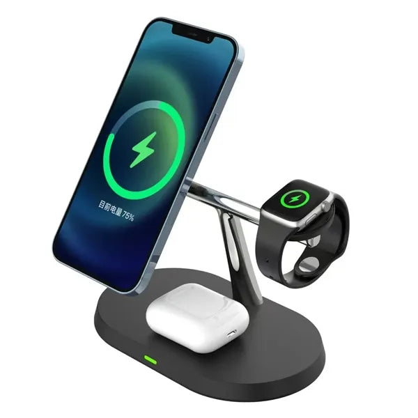 15W Magnetic 3 in 1 fast Wireless charger