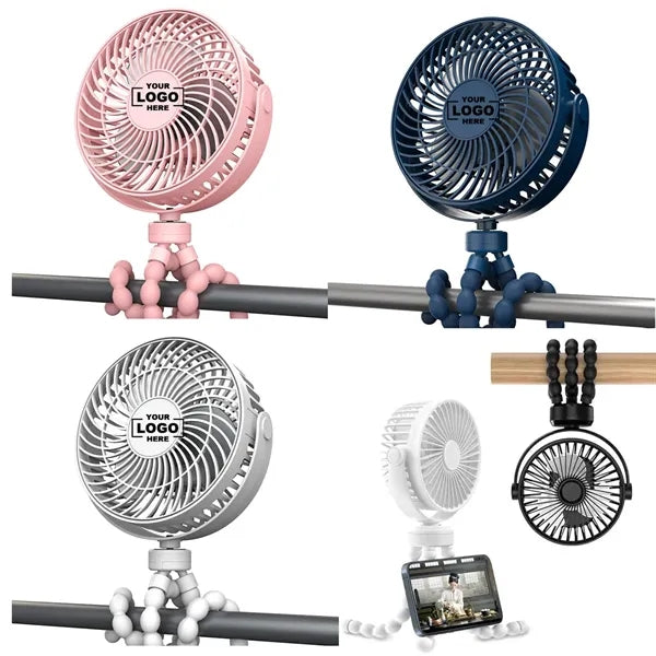 2400mAh Portable Stroller Fan