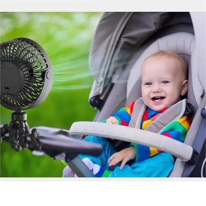 2400mAh Portable Stroller Fan