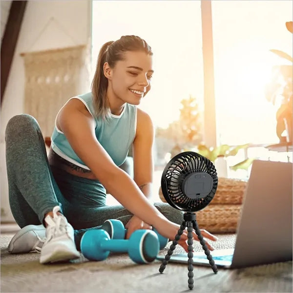 2400mAh Portable Stroller Fan