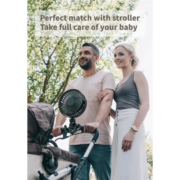 2400mAh Portable Stroller Fan
