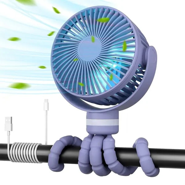 8000mAh Portable Stroller Fan