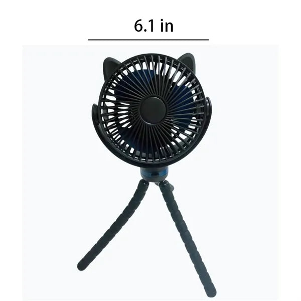 4000mAh Portable Stroller Fan