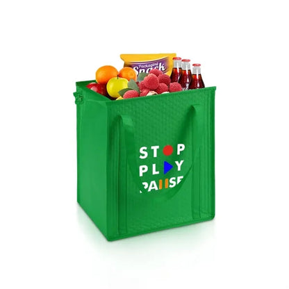 Thermal Non-Woven Grocery Cooler Bag (Screen Print)