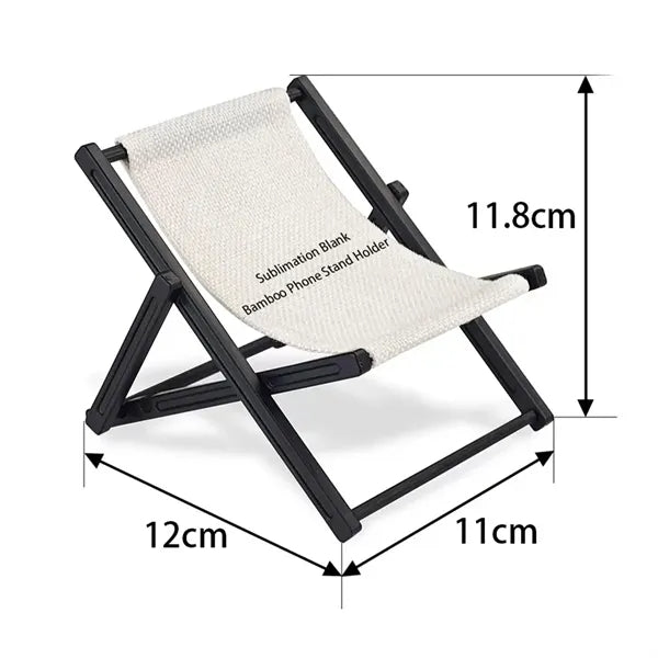 Mini Folding Chair Cell Phone Stand