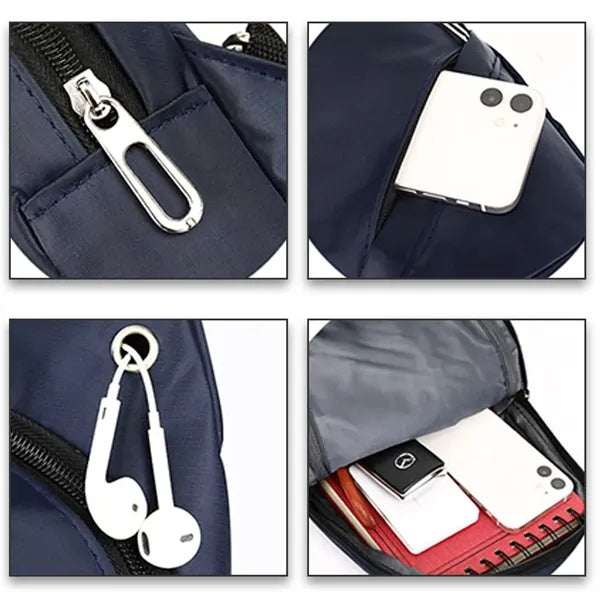 Durable Sling Bag Backpack ( 6" X 11.5" X 2.2" )